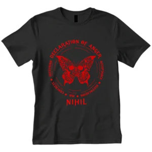 "Declaration of Anger" T-Shirt